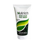 Ayulabs Nutrich Neem & Aloe Face Wash | For Acne-Prone Skin, Gentle Cleansing & Rejuvenation | 100 gm