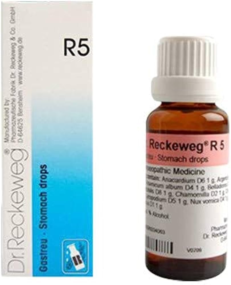 Dr. Reckeweg R5 Stomach and Digestion Drop | For Stomach Care Drop Oral Drops