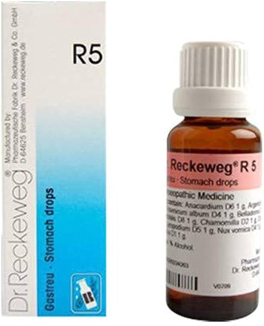 Dr. Reckeweg R5 Stomach and Digestion Drop | For Stomach Care Drop Oral Drops