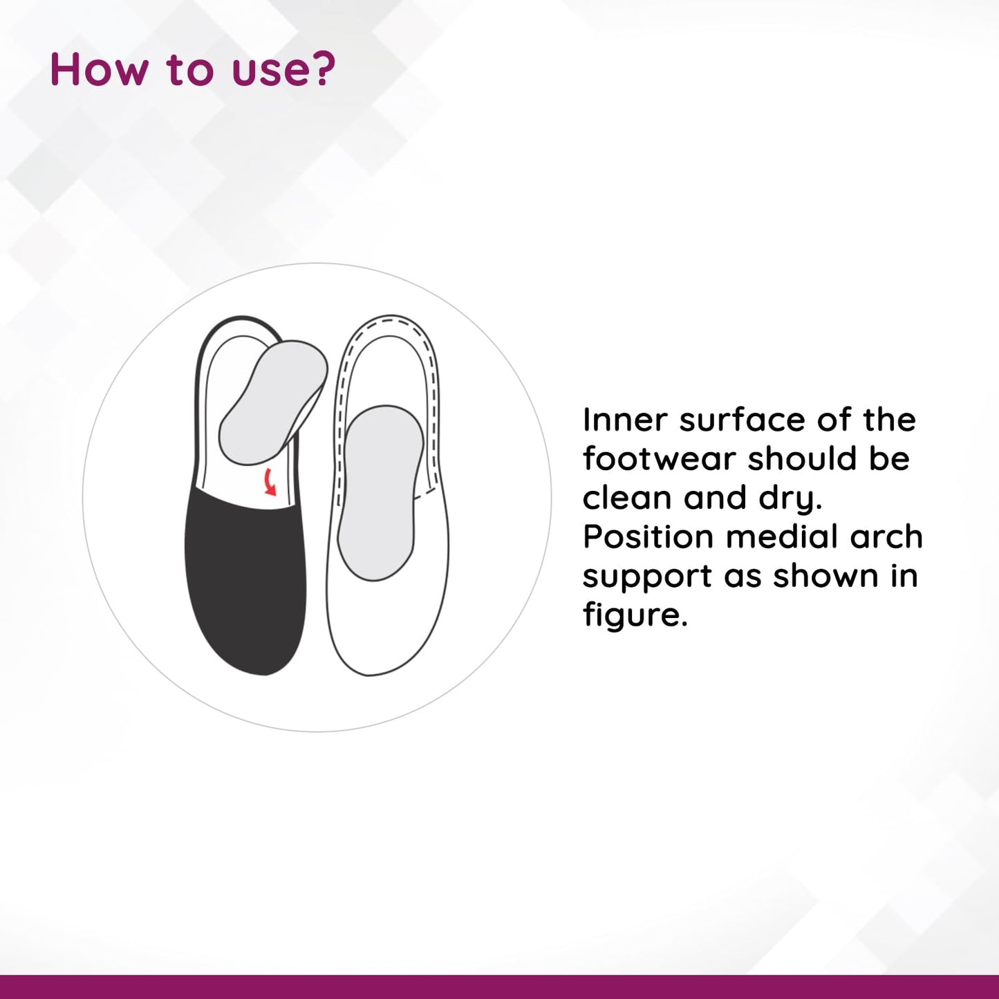 Flamingo Medial Arch Support - Universal