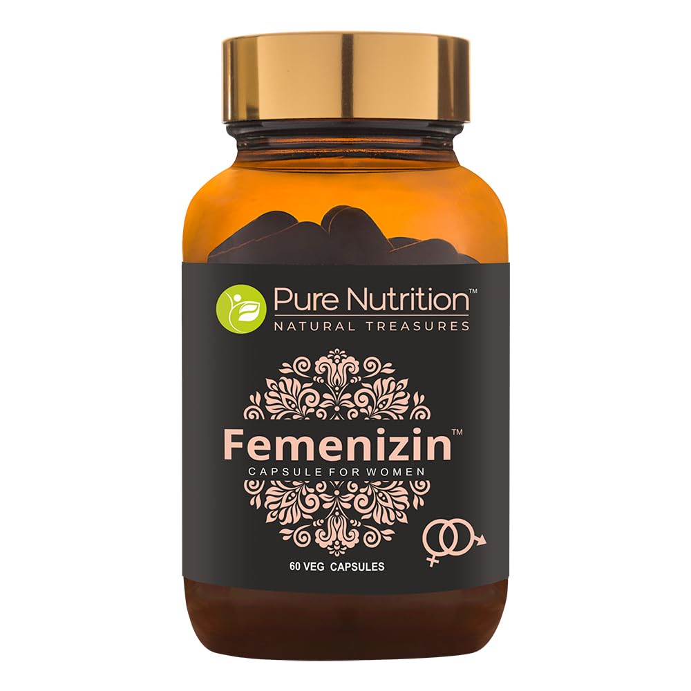 Pure Nutrition Femenizin 60 Capsules | Women’s Wellness & Daily Health Support Supplement