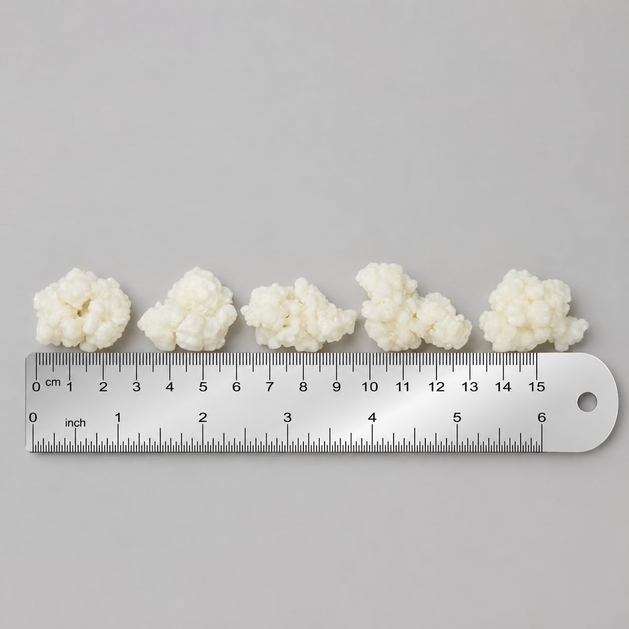 Kelifta by Feelgood Kefir® - Live Premium Hand-Picked Extra large Sized Milk Kefir Grains (10g) | 95+ Live Active Strains | Includes Strainer & Spoon | Reusable & Multiplying | Kefir Probiotic