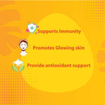 Pure Nutrition Natural Vitamin C, 20 Effervescent Tablets | Antioxidant & Immune Support