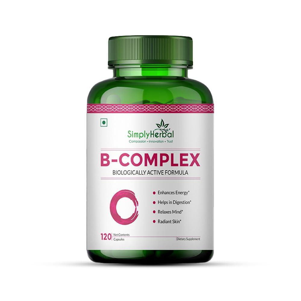 Simply Herbal B Complex Capsule - 120 Capsules
