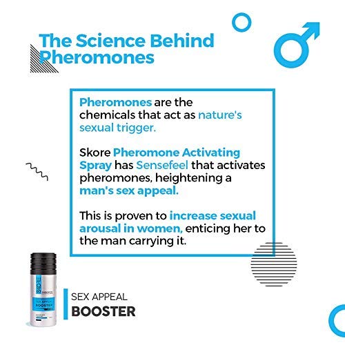 Skore Pheromone Activating Deodorant Spray For Men, 150Ml