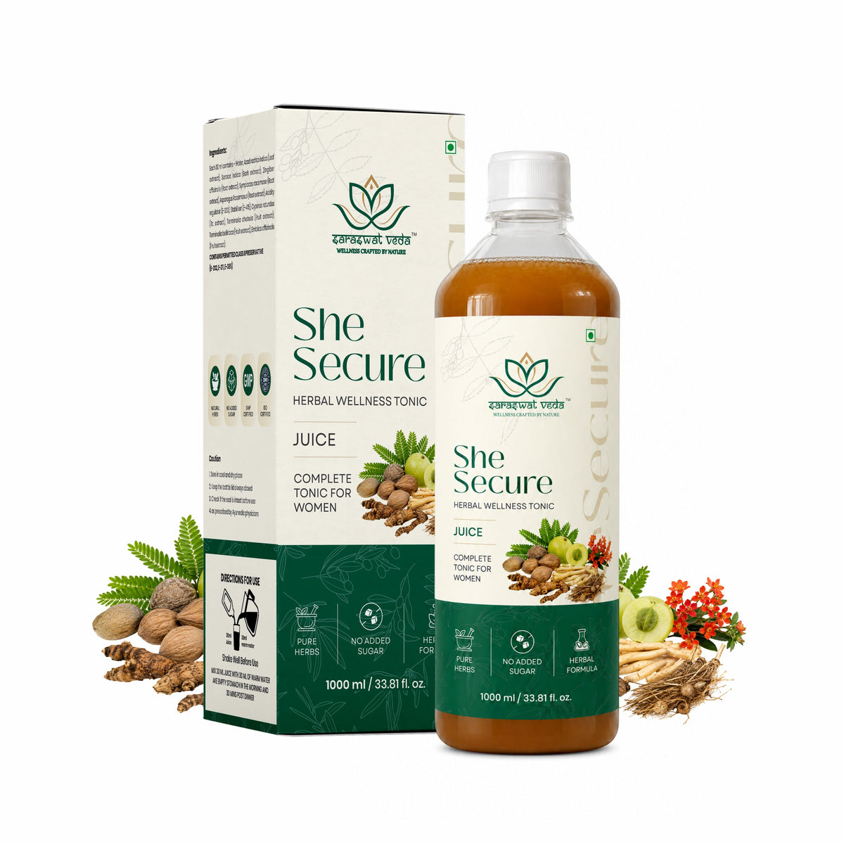 Saraswat Veda She Secure Juice 1000ml