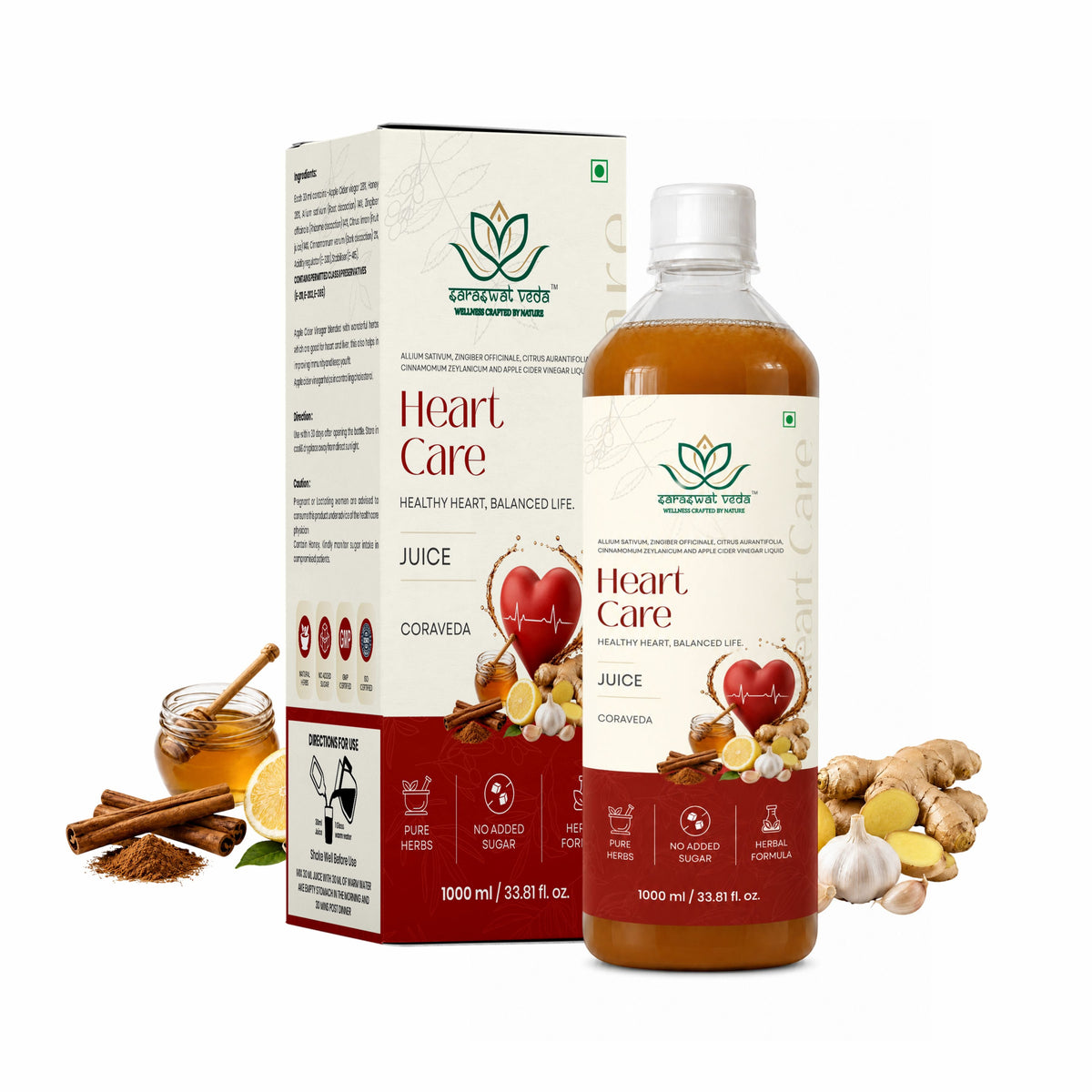 Saraswat Veda Heart Care Juice 1000ml