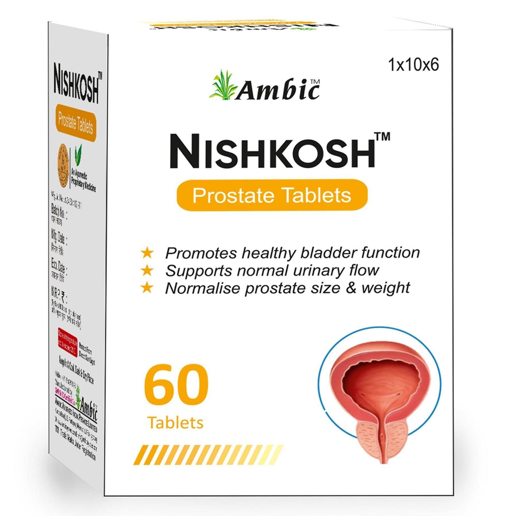 Ambic Nishkosh Prostate Tablet: Buy 60 Tablets at Gudhealthy– GudHealthy