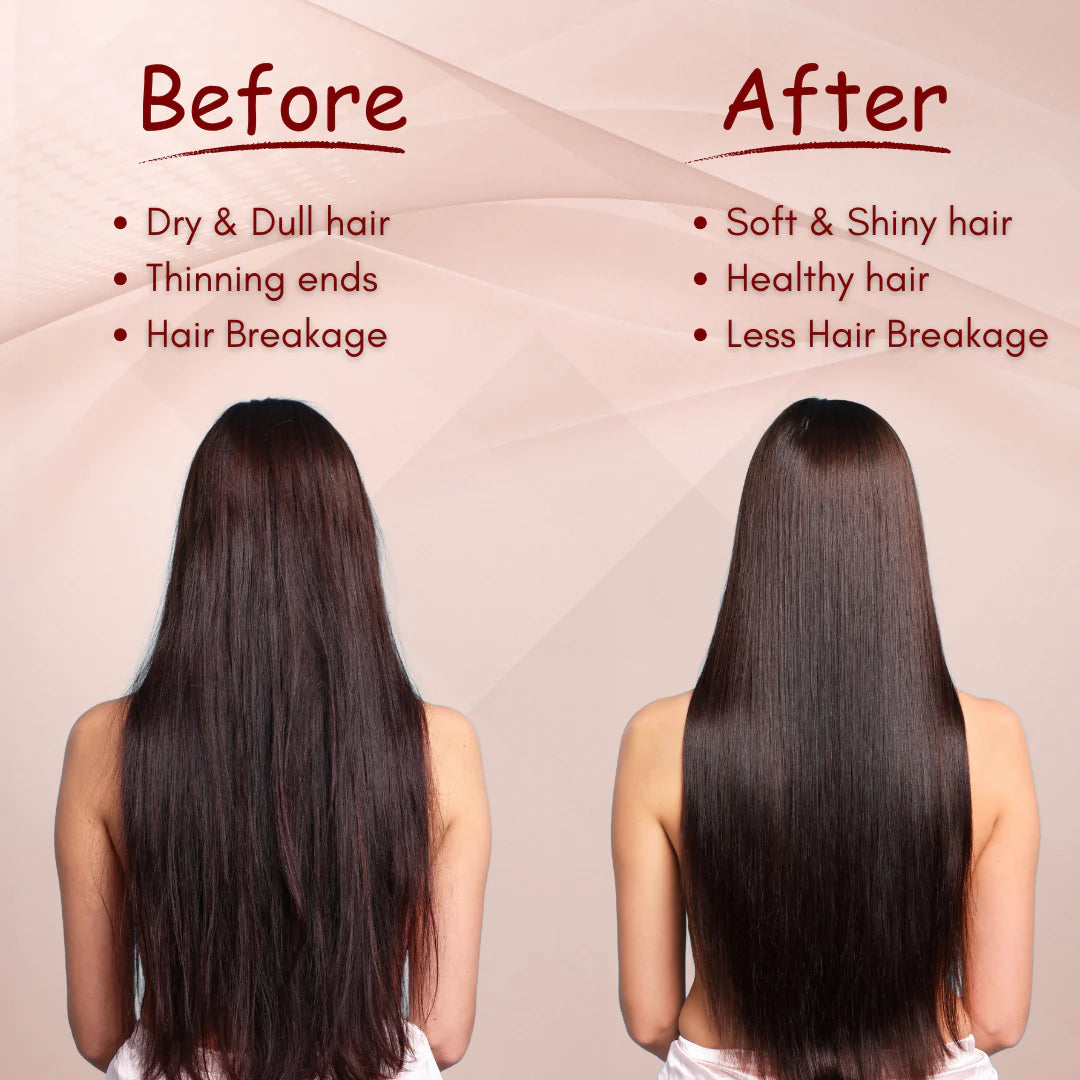 Vasl Silk n Shine Shampoo 500ml - Gloss Boosting Smoothing Hair Wash