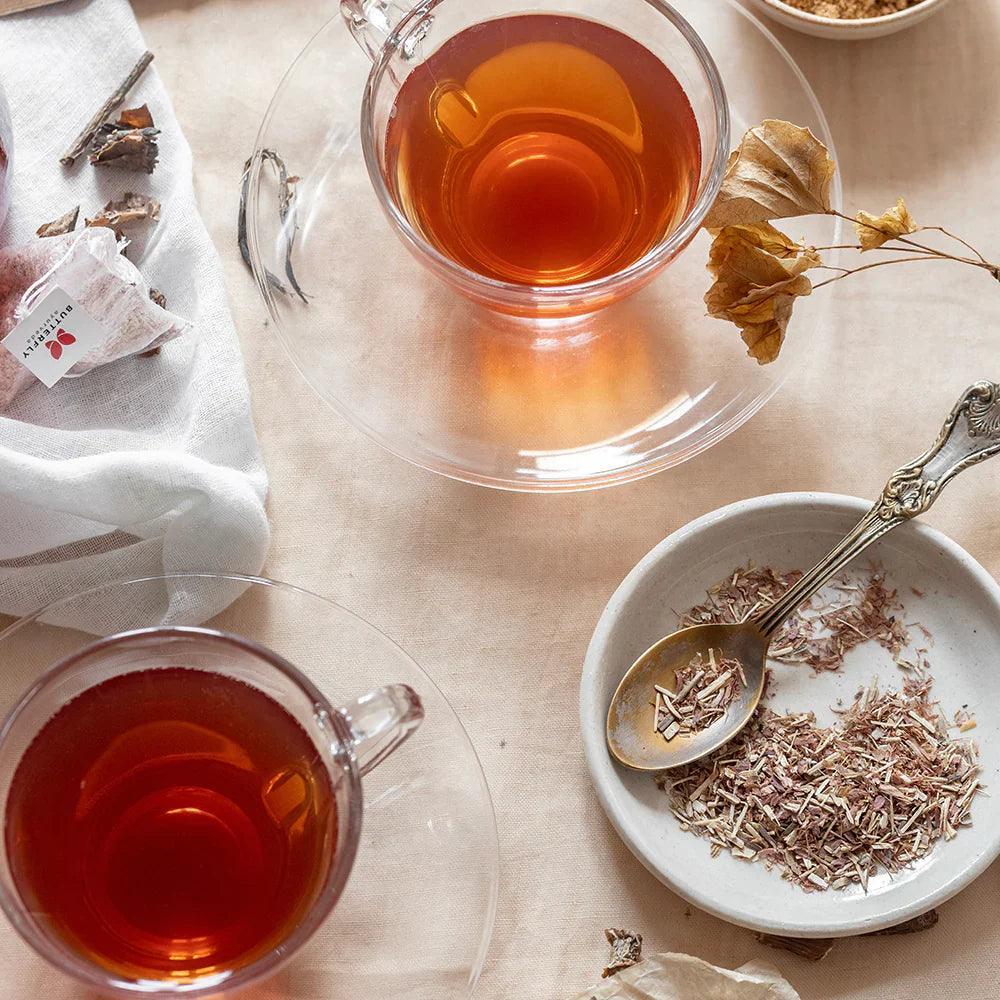 Butterfly Ayurveda Heart Strong Tea – Botanical Blend for Cardiovascular Wellness – 20 Tea Bags