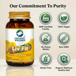 Organic Wellness Liv Fit Capsules - 90 Capsules