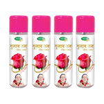 Pack of 4 Rose Water 100ml for Face & Skin for Hydration, Freshness, Glowing Skin & Daily Skincare.
