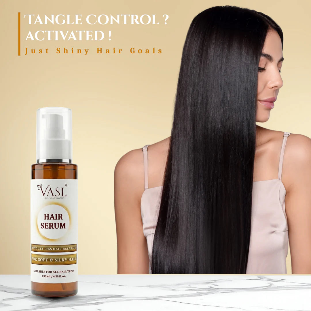 VASL Hair Serum 130ml - Smoothening Anti-Frizz Serum for Silky Hair