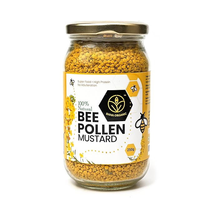 Shiva Organic’s Mustard Bee Pollen