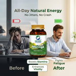 Organic Wellness Moringa Essential Nutrition Capsules  - 90 N Veg Capsules