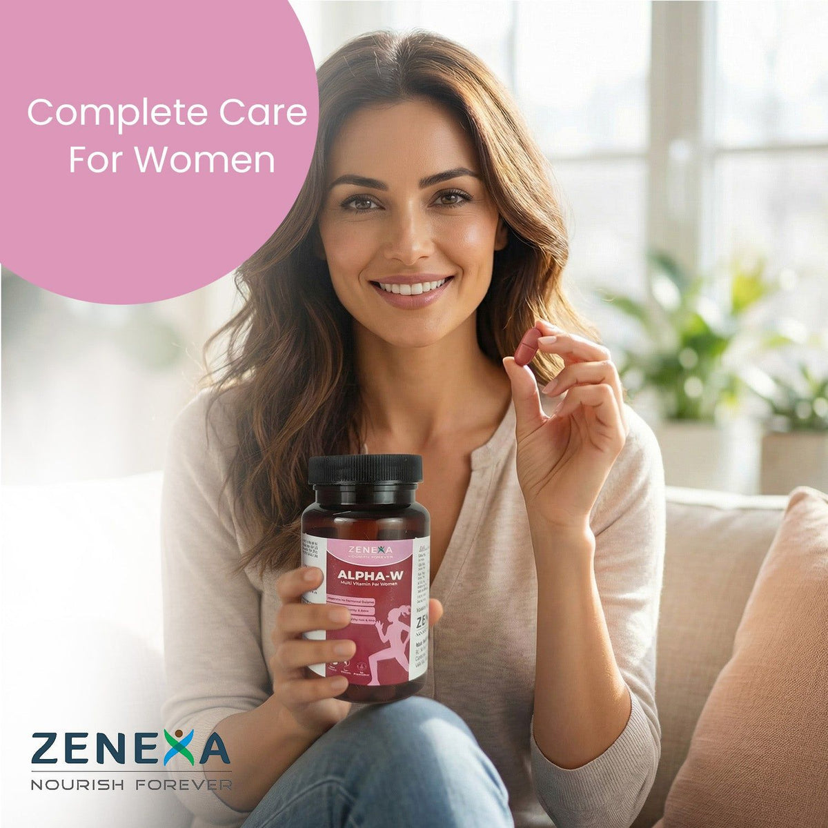 Zenexa Alpha-W Women's Multivitamin Tablets | 60 Tablets