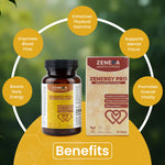 Zenexa Zenergy Pro L-Arginine, Ginseng & B-Vitamins Tablets | 60 Tablets