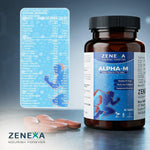 Zenexa Alpha-M Men's Multivitamin with L-Carnitine, CoQ10 & Zinc Tablets | 60 Tablets