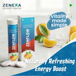 Zenexa Zenflow L-Arginine 1500mg Nitric Oxide Effervescent Tablets | 15 Tablets