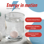 Zenexa Zenflow L-Arginine 1500mg Nitric Oxide Effervescent Tablets | 15 Tablets