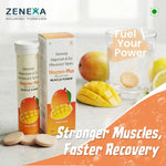 Zenexa Magzen Plus Magnesium & Zinc Effervescent Tablets | 15 Tablets