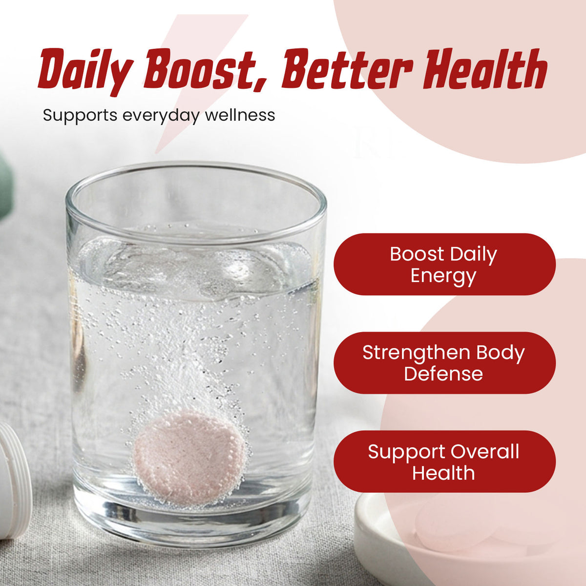 Zenexa Alphaglow Multivitamin & Beetroot Effervescent Tablets | 15 Tablets
