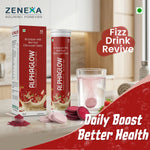 Zenexa Alphaglow Multivitamin & Beetroot Effervescent Tablets | 15 Tablets
