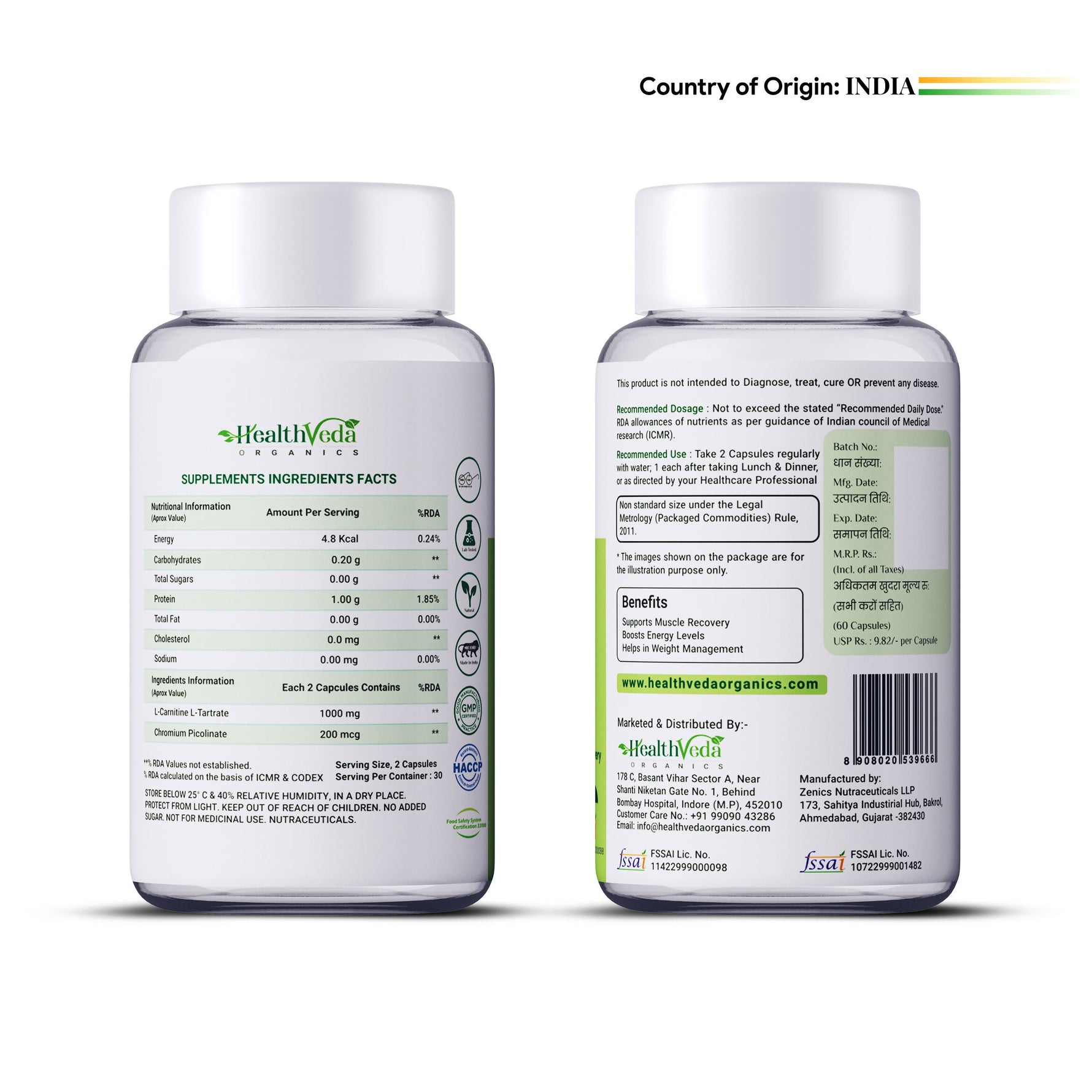 Listing L Carnitine L-Tartrate Slide 02