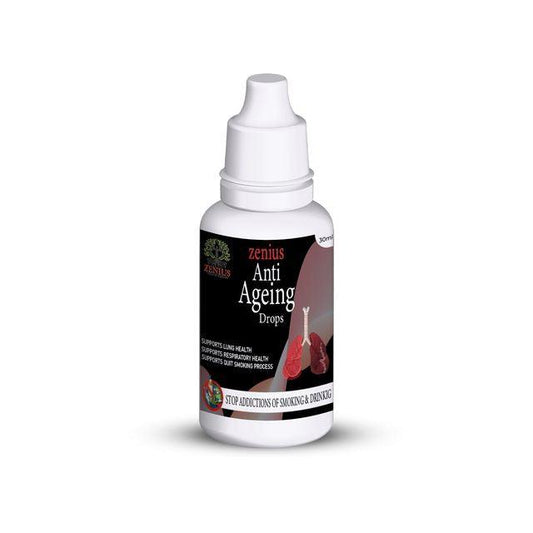 Zenius Anti Ageing Drops - De addiction Drops, Control Medicine for Alcohol Withdrawal - 30ml Drops