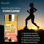 Vitaminnica Curcumin with Piperine Capsules - Joint Mobility & Immune Support, 60 Count