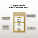 Khadi Kalonji Powder for Skin & Hair | 100% Pure Black Seed (Nigella Sativa) Powder | Acne-Prone Skin, Scalp Nourishing & Skin Purifying Care | Helps Improve Skin & Hair Texture | Ayurvedic Herbal Face & Hair Pack | For All Skin Types | 100 gm