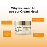 Khadi Essentials Turmeric & Saffron Skin Radiance Face Cream (50g) | For Dark Spots, Pigmentation & Glowing Skin