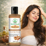 Bhudevam Naturals Khadi Satritha Hair Cleanser – Natural Care for Thick & Healthy Hair- 420ML (Pack of 2)