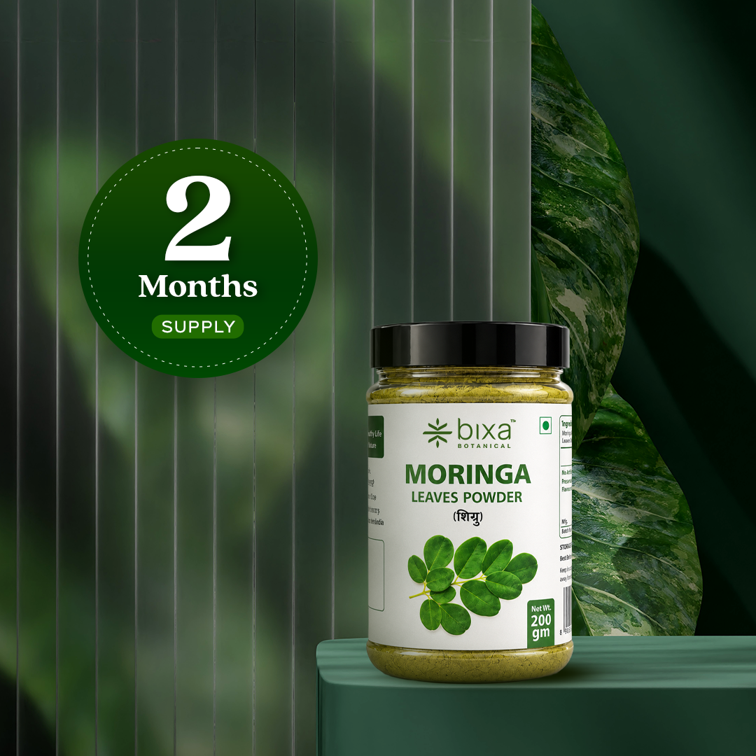 Bixa Botanical Moringa Leaves Powder | 200 g