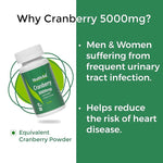 HealthAid Cranberry 5000 mg Tablet - 60 Tablets