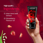 MildCares Strawberry Bliss Lubricant & Intimate Gel for Men & Women | Lubricant