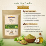 Kayee Ayurveda Amla Powder for Hair, Herbal Hair Care Powder for Nourishment & Scalp Care, Helps Improve the Appearance of Dry, Dull & Weak-Looking Hair, Ayurvedic-Inspired Hair Care for Men & Women | 100 g