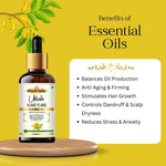 Khadi Ylang Ylang Essential Oil | Pure & Natural Ylang Ylang Oil for Hair, Scalp & Skin Care | Essential Oil for Healthy-Looking Hair & Relaxation | Floral Aromatherapy Oil | 15 ml