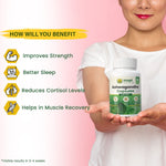 MAPL Ashwagandha Capsules | Ayurvedic Stress Relief, Energy & Vitality Support | Enhances Immunity, Cognitive Function & Stamina | 60 Capsules
