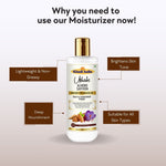 Utkrisht Khadi Pure Almond & Saffron Moisturizer | Deep Nourishing & Brightening Face & Body Cream