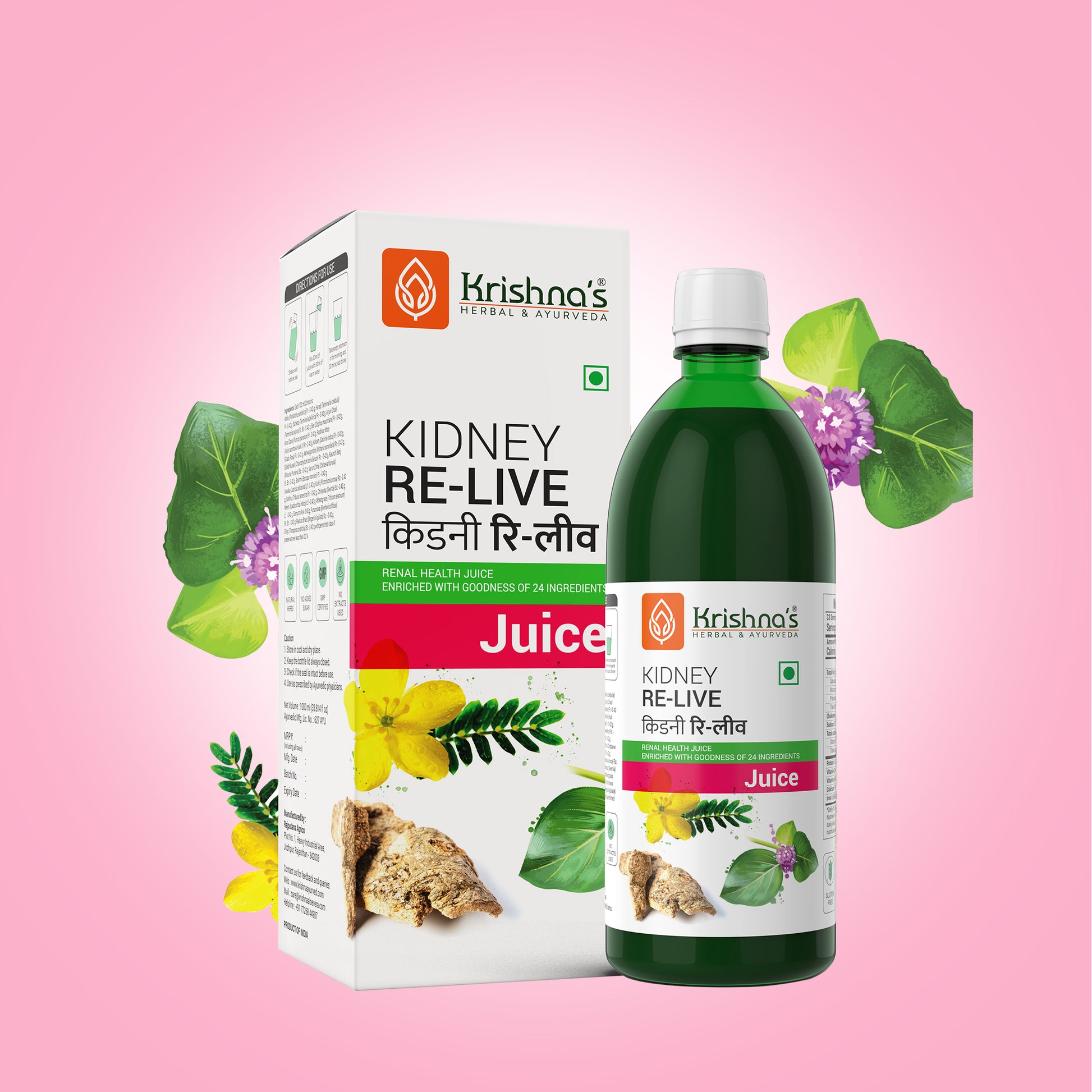 Krishna's Kidney Relive Juice 1000ml