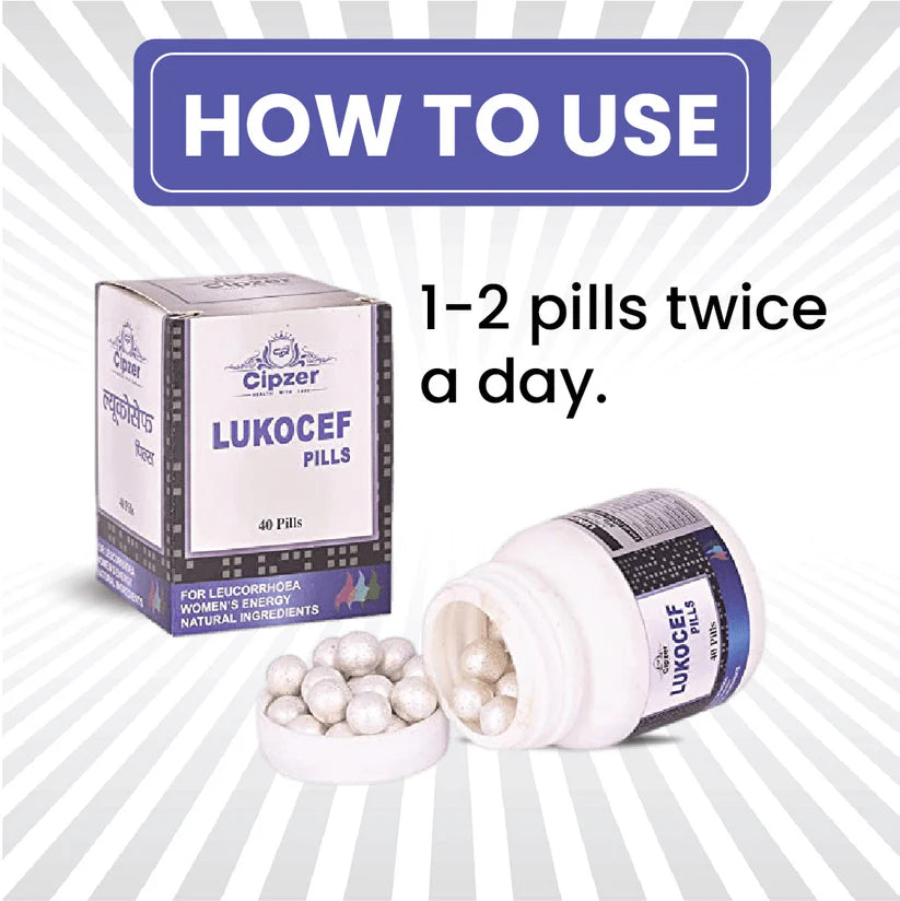 Cipzer Lukocef Pills - 40 Pills