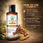 Bhudevam Naturals Khadi Shikakai Herbal Shampoo – Frizz Control & Scalp Nourishment- 420ML (Pack of 2)