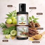 Bhudevam Naturals Khadi Shikakai Hair Oil Deep Conditioning & Hair Strengthening Formula- 210ML