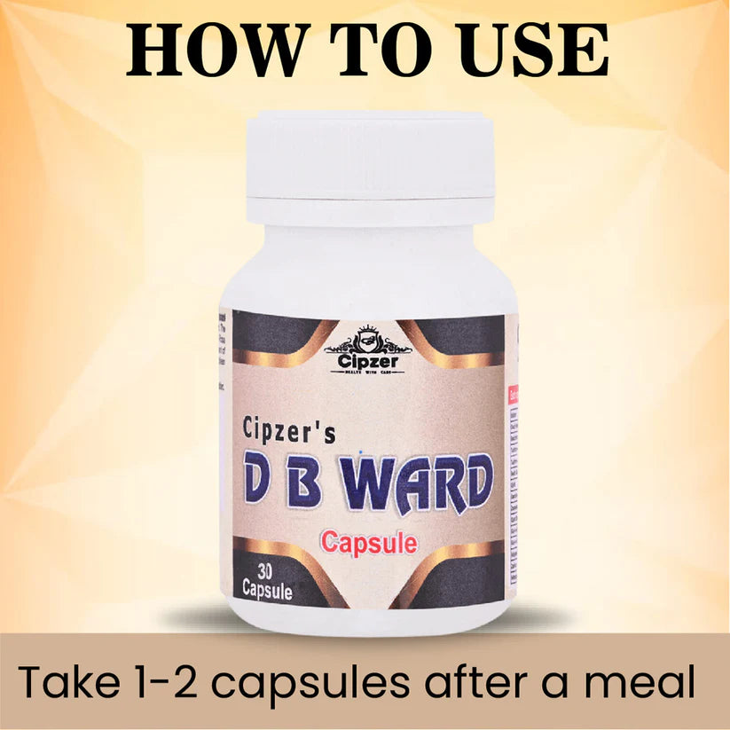 Cipzer D B Ward Capsules - 30 Capsules