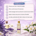 Kayee Ayurveda Lavender & Jasmine Facial Moisturizer, Nourishing Face Cream for Soft, Supple & Healthy-Looking Skin, Lightweight Daily Moisturizer for Dry & Normal Skin, Everyday Skincare | 210 ml