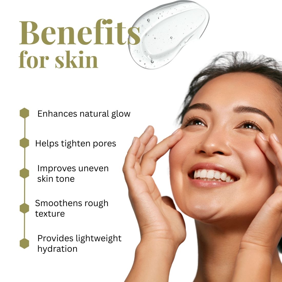 Kayee Ayurveda Rice Water Gel for Face & Skin | Hydrating & Moisturizing Herbal Facial Gel for Soft, Smooth & Radiant-Looking Skin | Lightweight Non-Sticky Formula for Daily Skincare | Suitable for Men & Women | 200 g