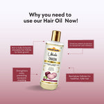 Utkrisht Khadi Pure Onion Hair Oil | For Hair Fall Control, Hair Growth & Scalp Nourishment
