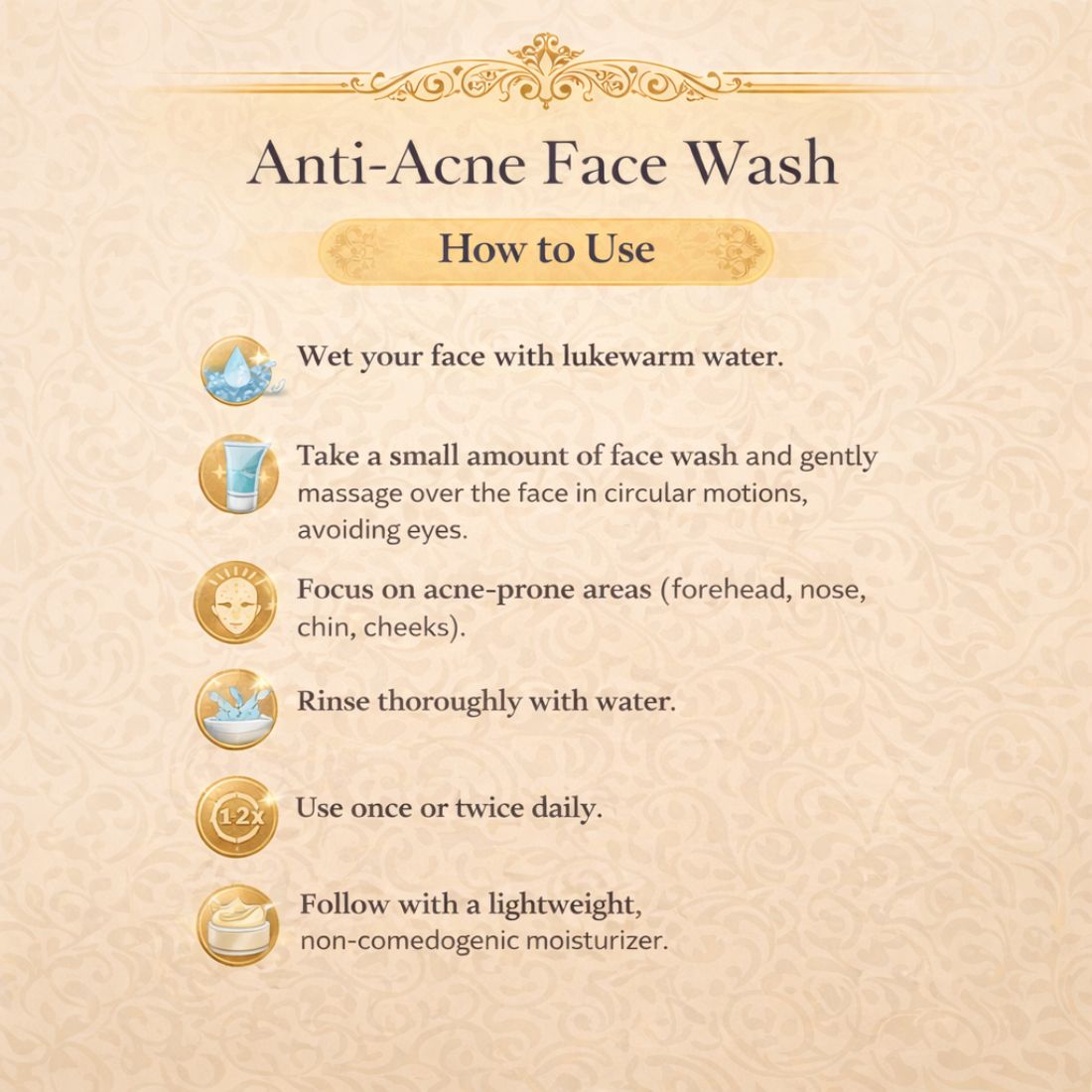 Kayee Ayurveda Anti Acne Face Wash for Men & Women | Herbal Facial Cleanser for Acne-Prone & Oily Skin | Helps Remove Dirt, Excess Oil & Impurities, Unclog Pores & Maintain Clean, Fresh & Healthy-Looking Skin | 210 ml