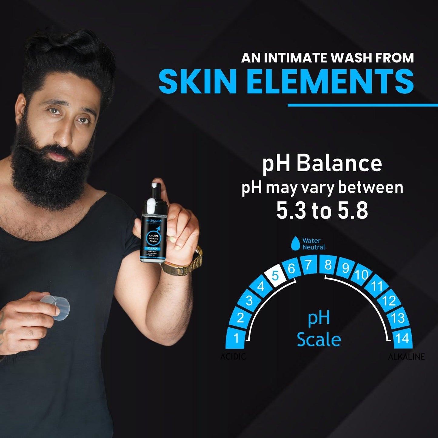 Mildcares Intimate Men's Wash